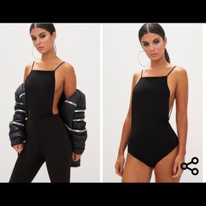 Pretty Little Thing black bodysuit